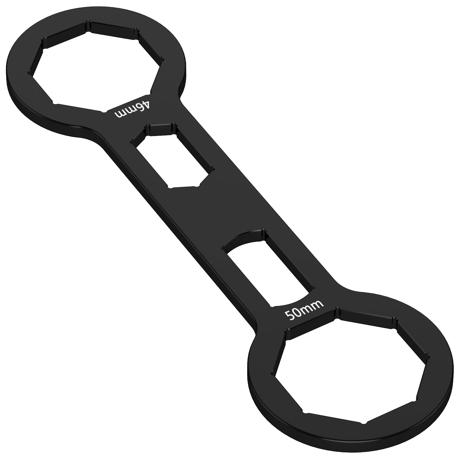 46Mm / 50Mm Fork Cap Wrench For Removing Front Fork Cap,Compatible With Honda Crf 250R,250X,450R,450X,Compatible With Suzuki Rmz 450,250,Rm, Motorcycle Dirt Bike Repair Tool