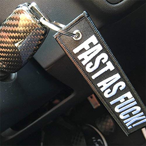 Motoloot Keychain For Motorcycles, Scooters, Cars And Gifts (Fast As Fuck!)