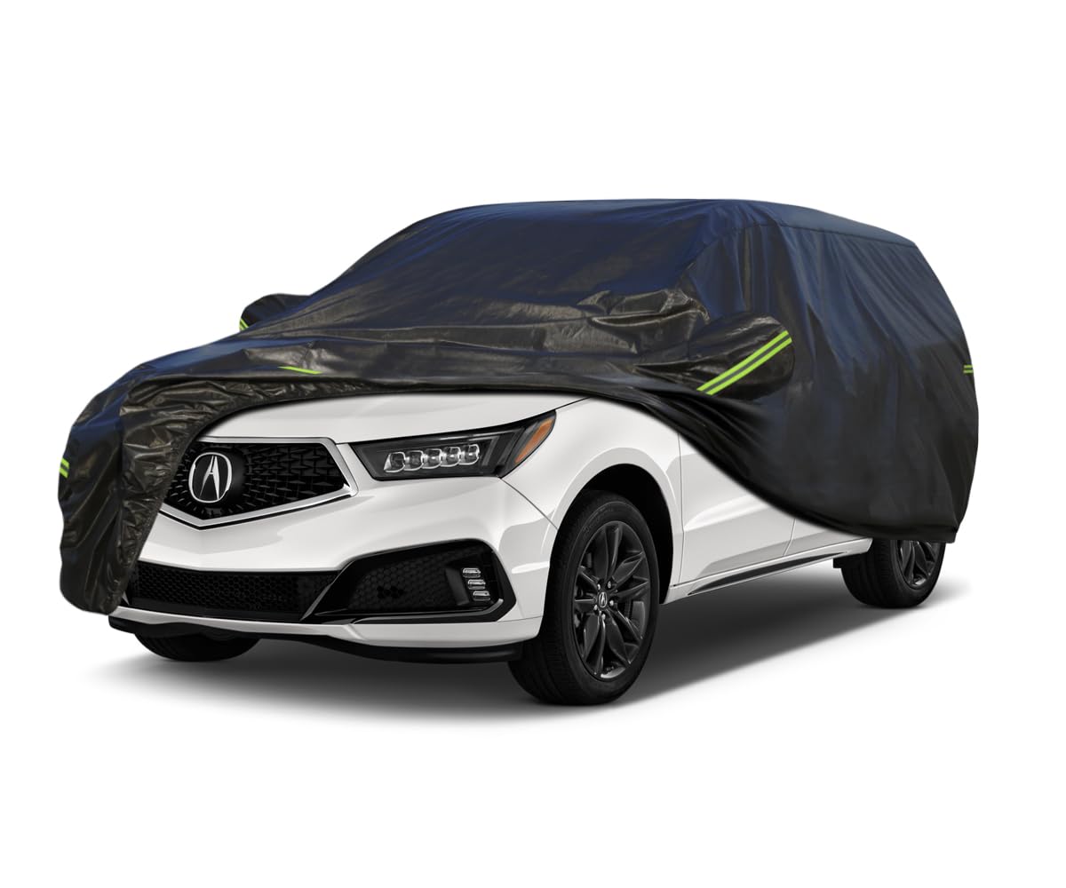 Koukou Waterproof Suv Car Cover Suitable For Acura Mdx From 2001 To 2025, 7 Layers Windproof All Weather Waterproof Outdoor Cove