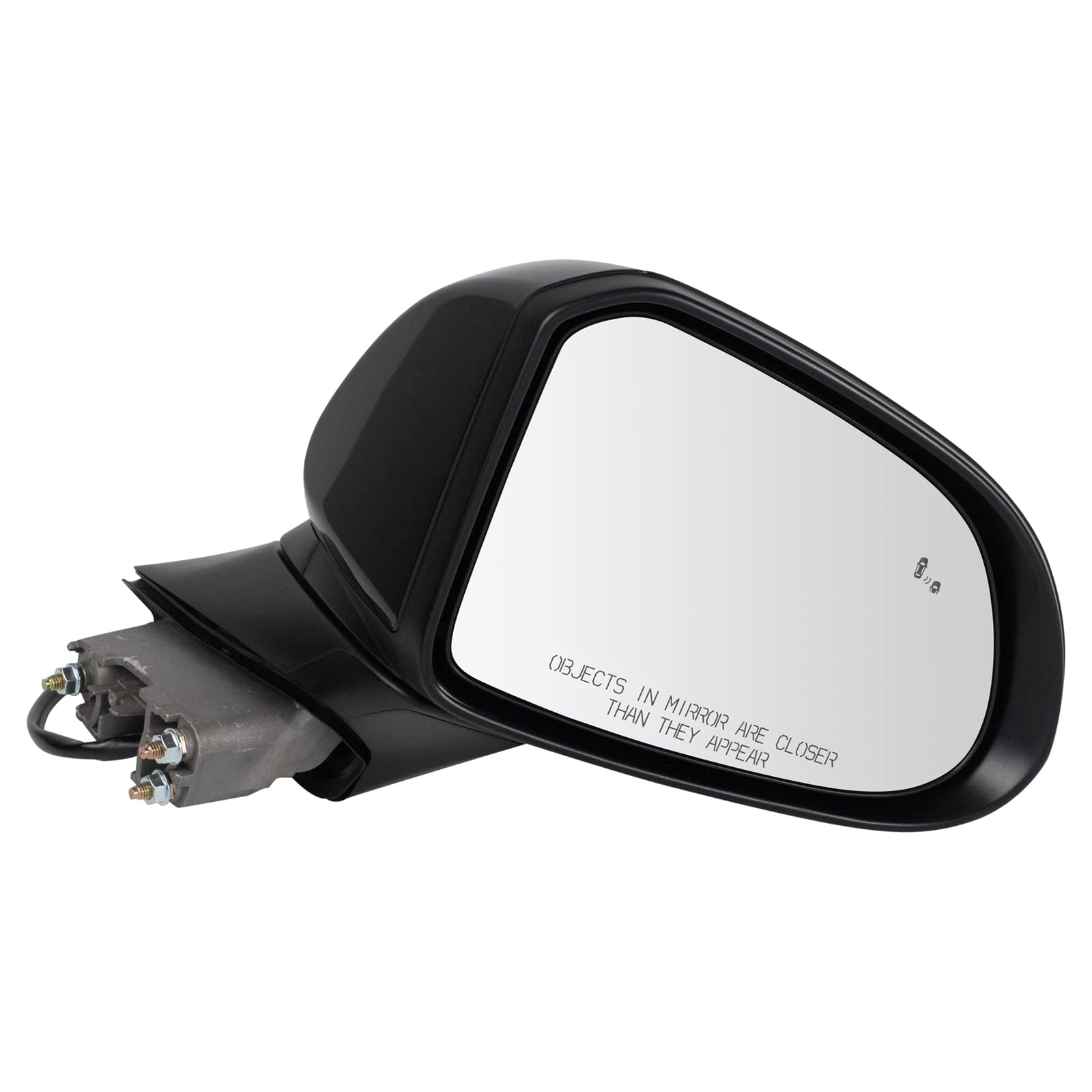 Trq Right Mirror Without Heat Passenger Side Compatible With 2019-2020 Hyundai Santa Fe Hy1321262