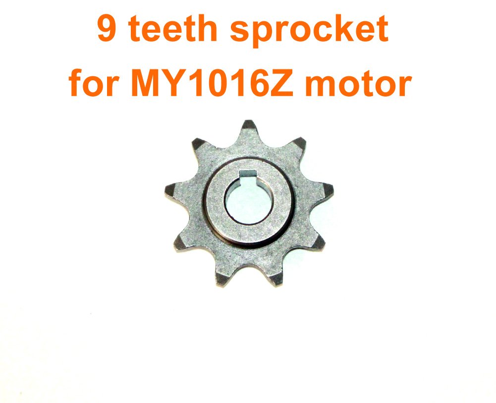 L-Faster 9 Tooth Sprocket For Bike Motor My1016Z Unitemotor My1018 Original 9T Sprocket Scooter Engine Sprocket For 410