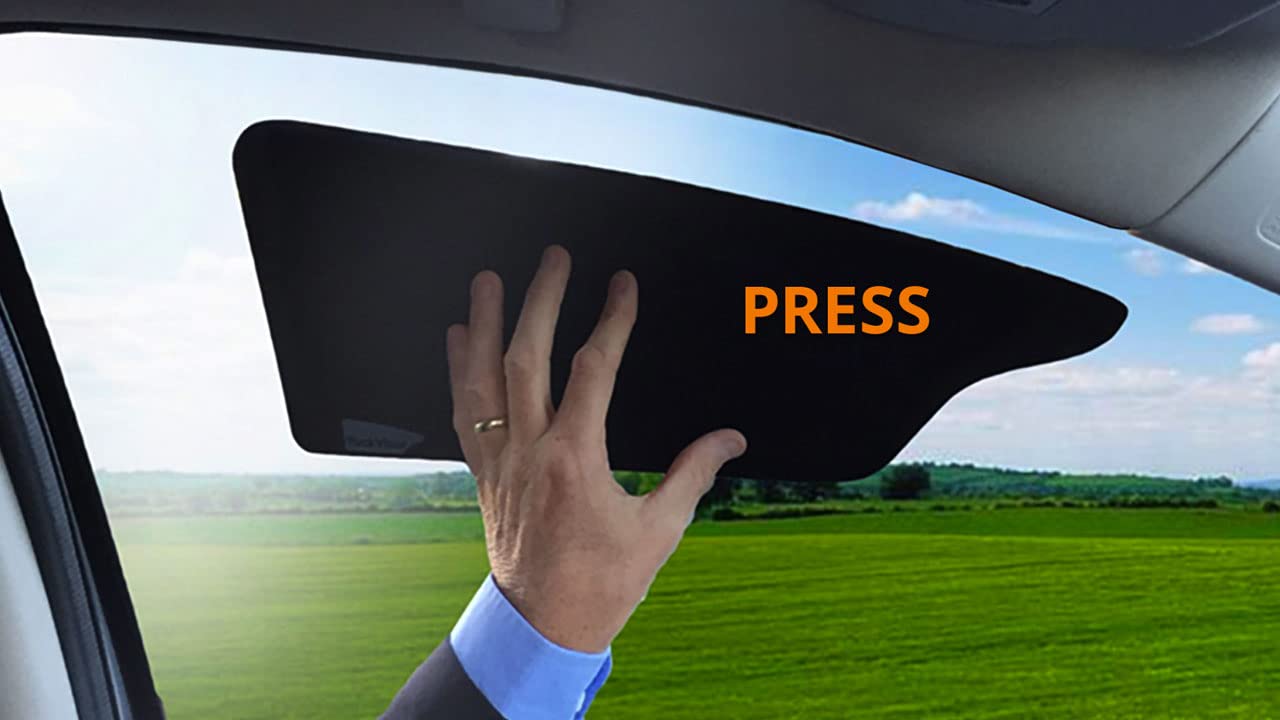 Tuckvisor Blackout Sun Visor Sunshade Extender For Car Window Windshield Sun Shade Anti-Glare Car Sun Visor Protects From Sun Gl