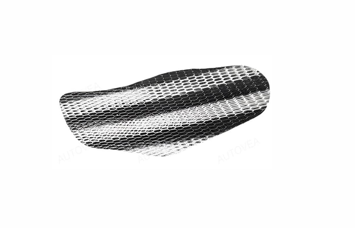 Autovea AntiSlip 3D Nylon Mesh Stretchable Net Bike/Scooty Seat Cover Cushion (White & Black) Compatible with Honda Activa 125