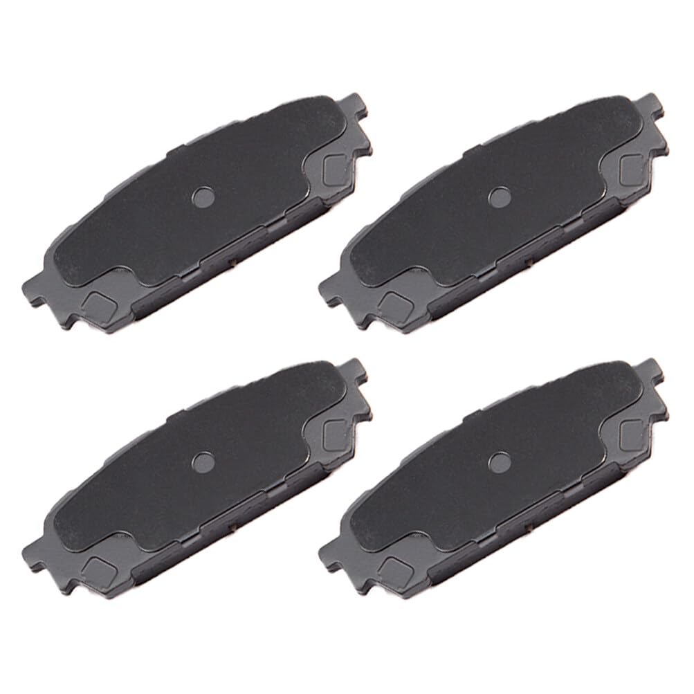 Cciyu D1004 Rear Ceramic Disc Brake Pads Kit For Saab 9-2X 2005-2006,For Subaru Impreza 2003-2007 4Pcs