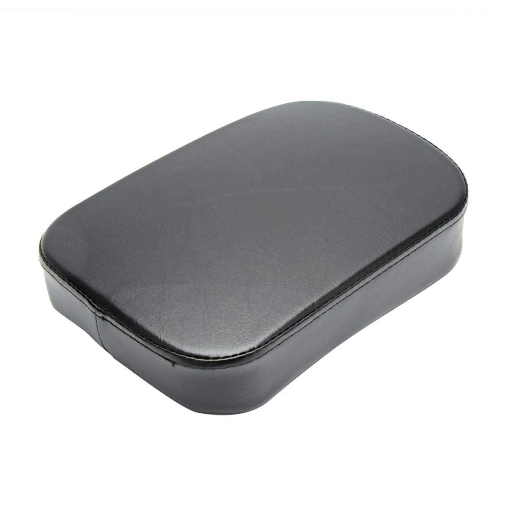 Kimiss Motorcycle Seat Cushion, Motorcycle Universal Pillion Pad Rear Seat Cushion Passenger Saddle With 8 Suction Cup