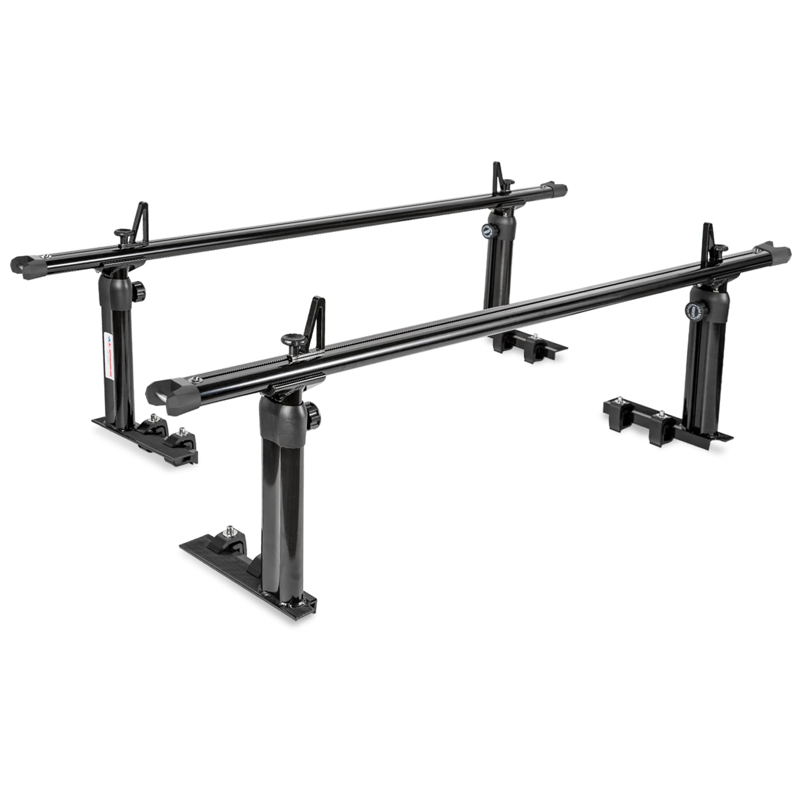 Aa-Racks Model Apx2501 79'' Full-Size Pickup Truck Ladder Racks Low-Profile Height-Adjustable Utility Aluminum Truck Bed Rack Wi