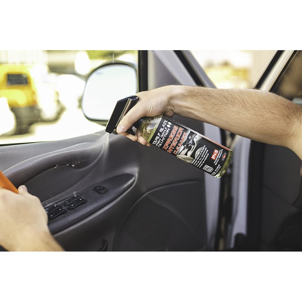 P & S Professional Detail Products - Xpress Interior Cleaner, All-In-One Solution Safely Removes Traffic Marks, Dirt, Grease, Oi