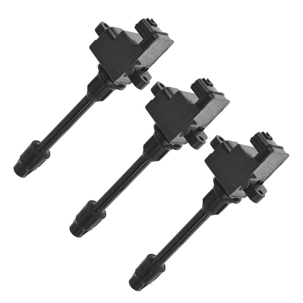 Trq Ignition Coil Set Compatible With 1996-1999 Infiniti I30 1995-1999 Nissan Maxima