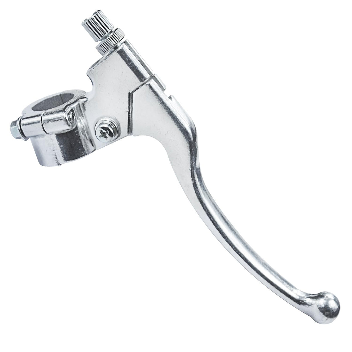 Holato 22Mm 7/8' Left Clutch Brake Handle Lever Perch For Coleman Ct200U Bt200X Ct100U Baja Massimo Mb165 Mb200 Yerf-Dog Motovox Mbx10 Mini Bike Crf50 Xr50 Klx110 Ssr125 Pit Dirt Bike (Silver)