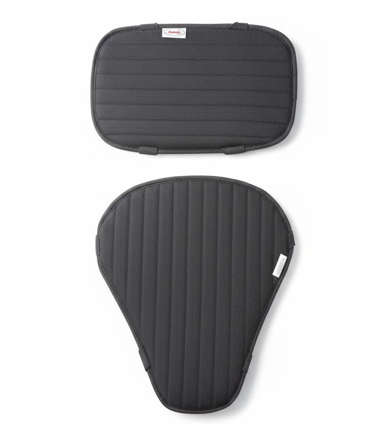 Motorbike Seat Cushion Cover, ShockAbsorbing Foam for Long Rides, Universal Fit, Durable, Breathable, Pressure Relief Support