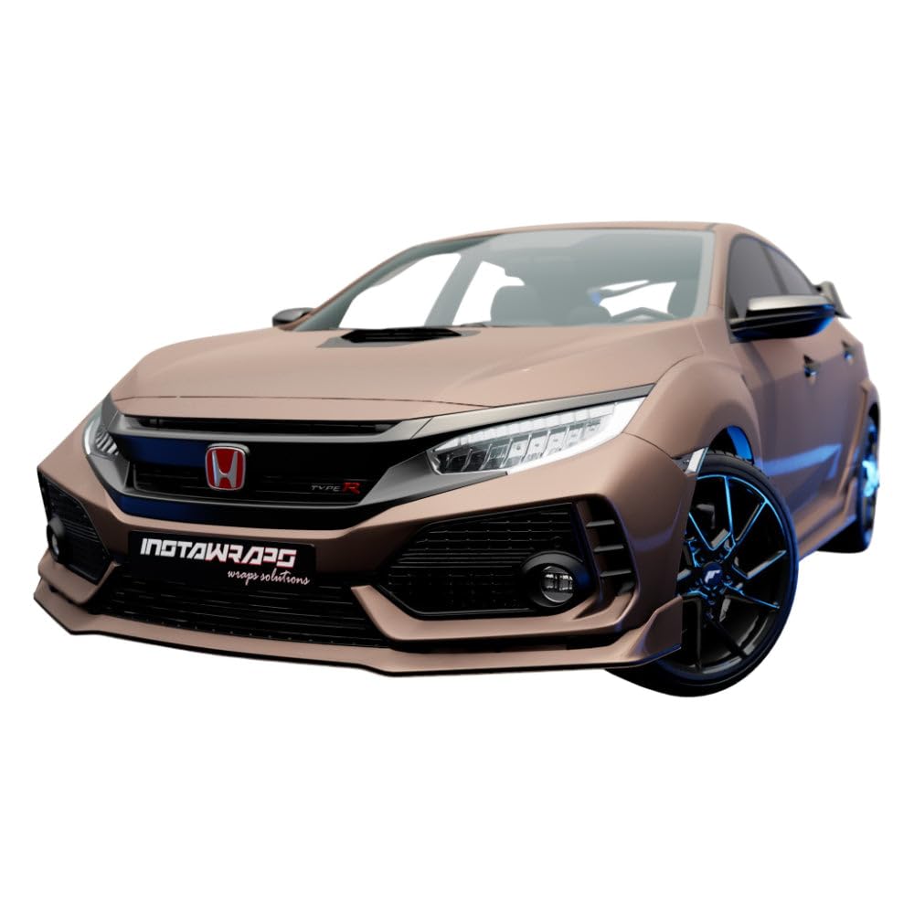 3M Car Wrap Roll 2080 Matte Metallic Brown | M209 | (5Ft X 2Ft (10 Sq/Ft)) | Automotive Vinyl Wrap For Cars - Car Interior Wrap