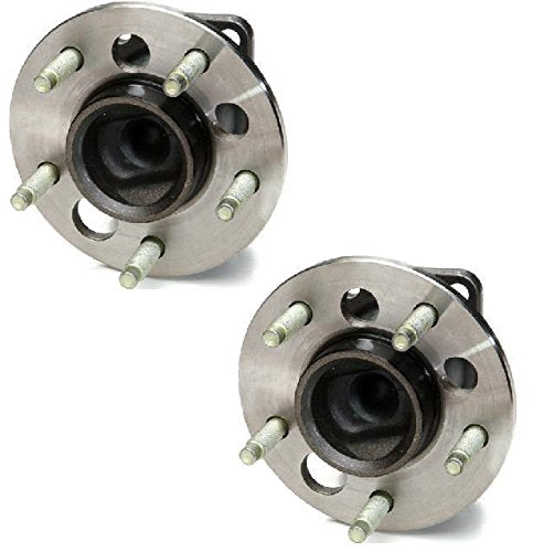 Trq Non-Abs Rear Wheel Hub & Bearing Pair Set For Chevy Pontiac Buick