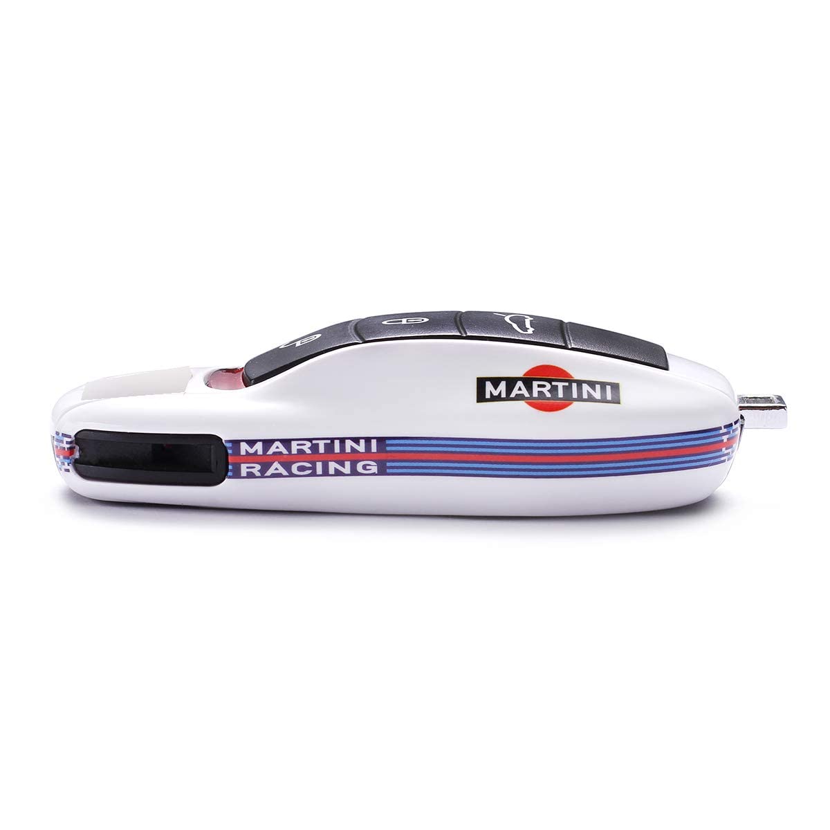 Cheya Car Key Case Keyshell Covers For Porsche Panamera,Cayenne,Macan,Boxster,Cayman,718,911 (Martini, Style A)