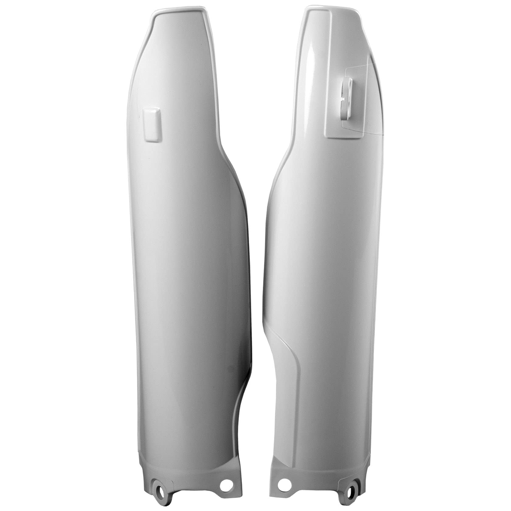 Polisport Fork Cover Set (White) For 06-08 Kawasaki Kx250F