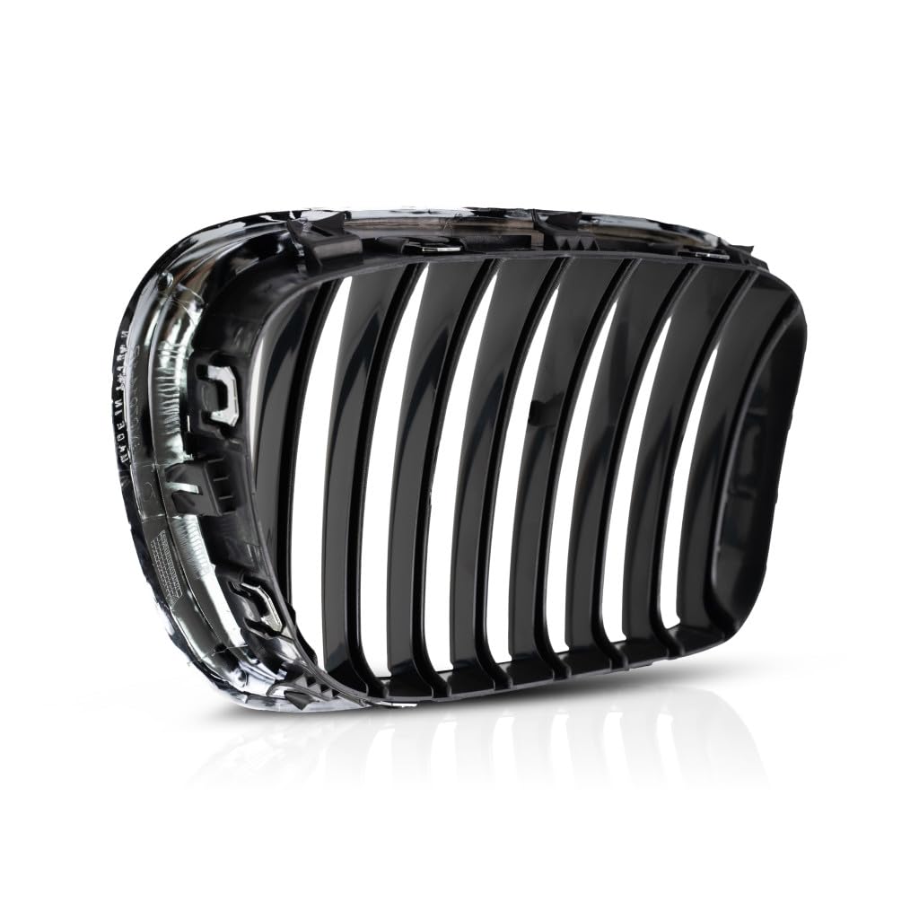 For BMW X5 2000 2001 2002 2003 Grille Driver Side | Chrome | Plastic | Replacement For BM1200152 | 51138402645, 615343299389