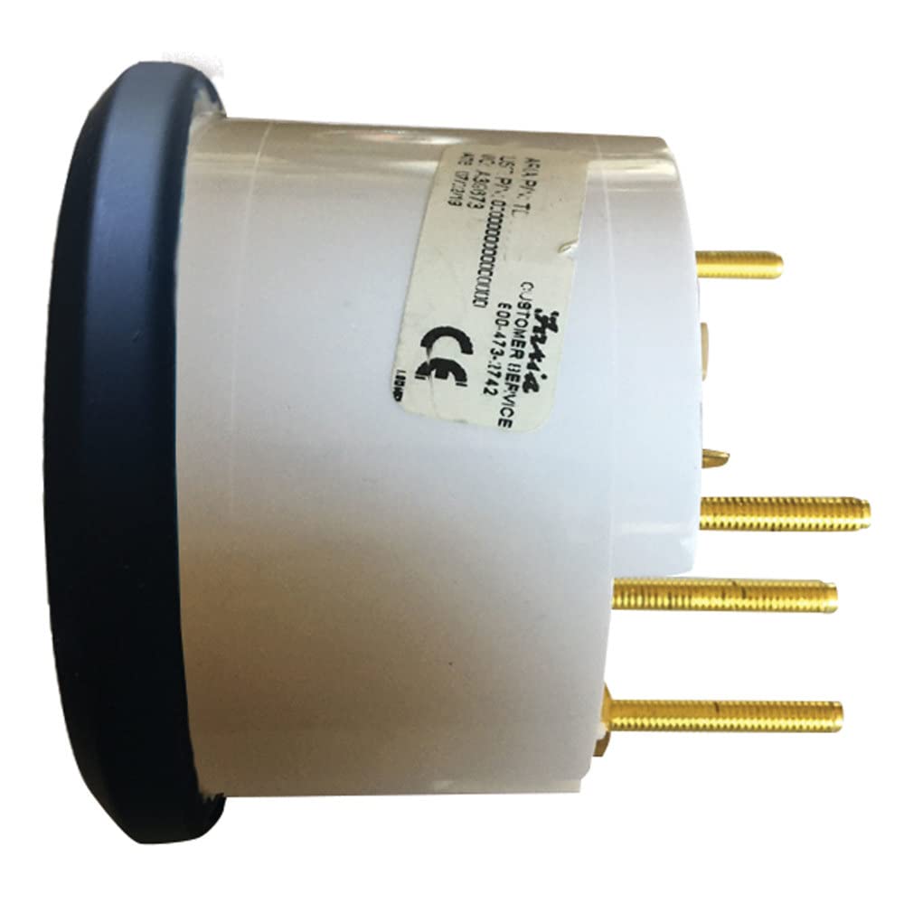 Faria Beede Instruments 32905 Euro Tachometer 7 Gauge All Outboard - White, 4''