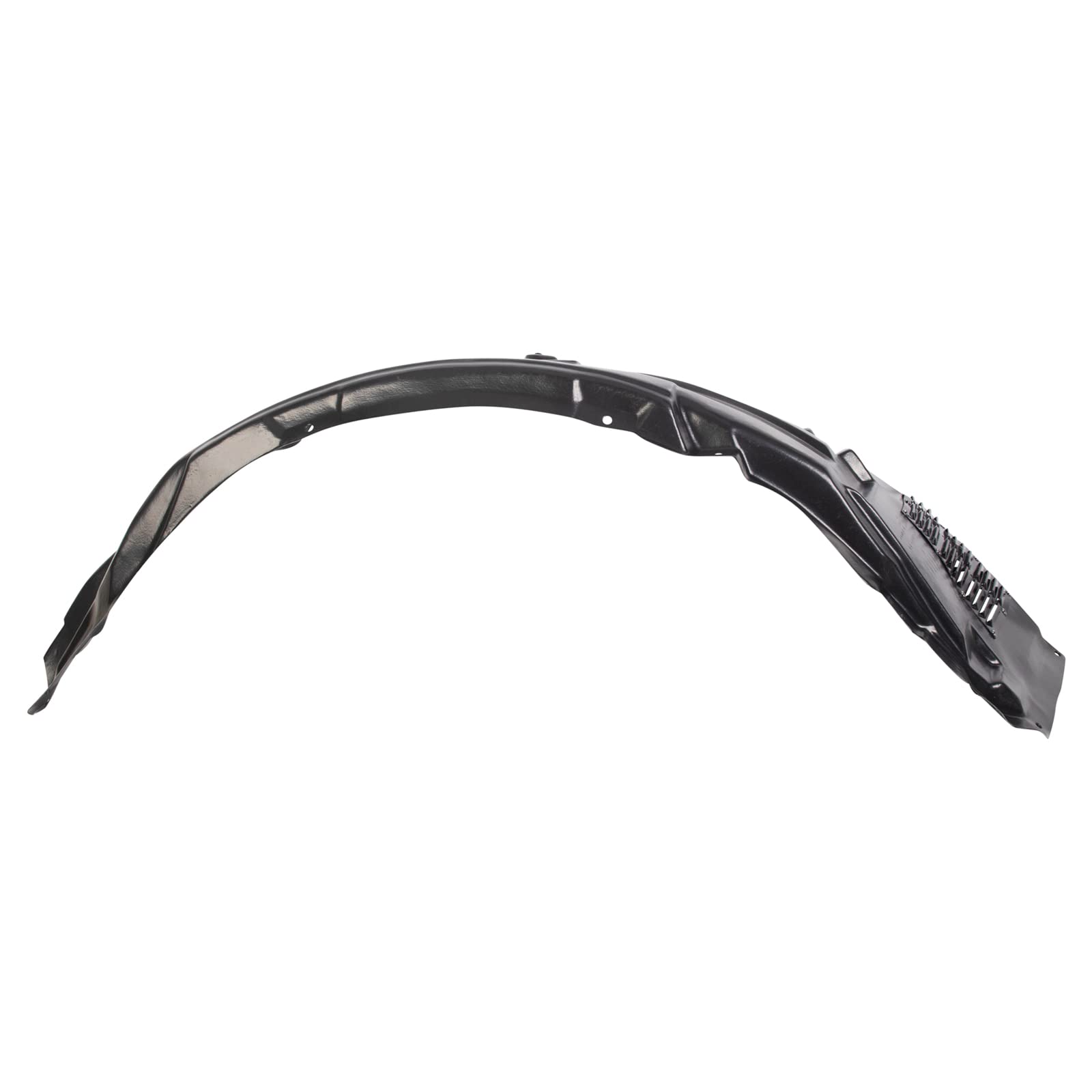 Trq Inner Fender Liner Set Compatible With 2010-2015 Mitsubishi Lancer Mi1248131 Mi1249125