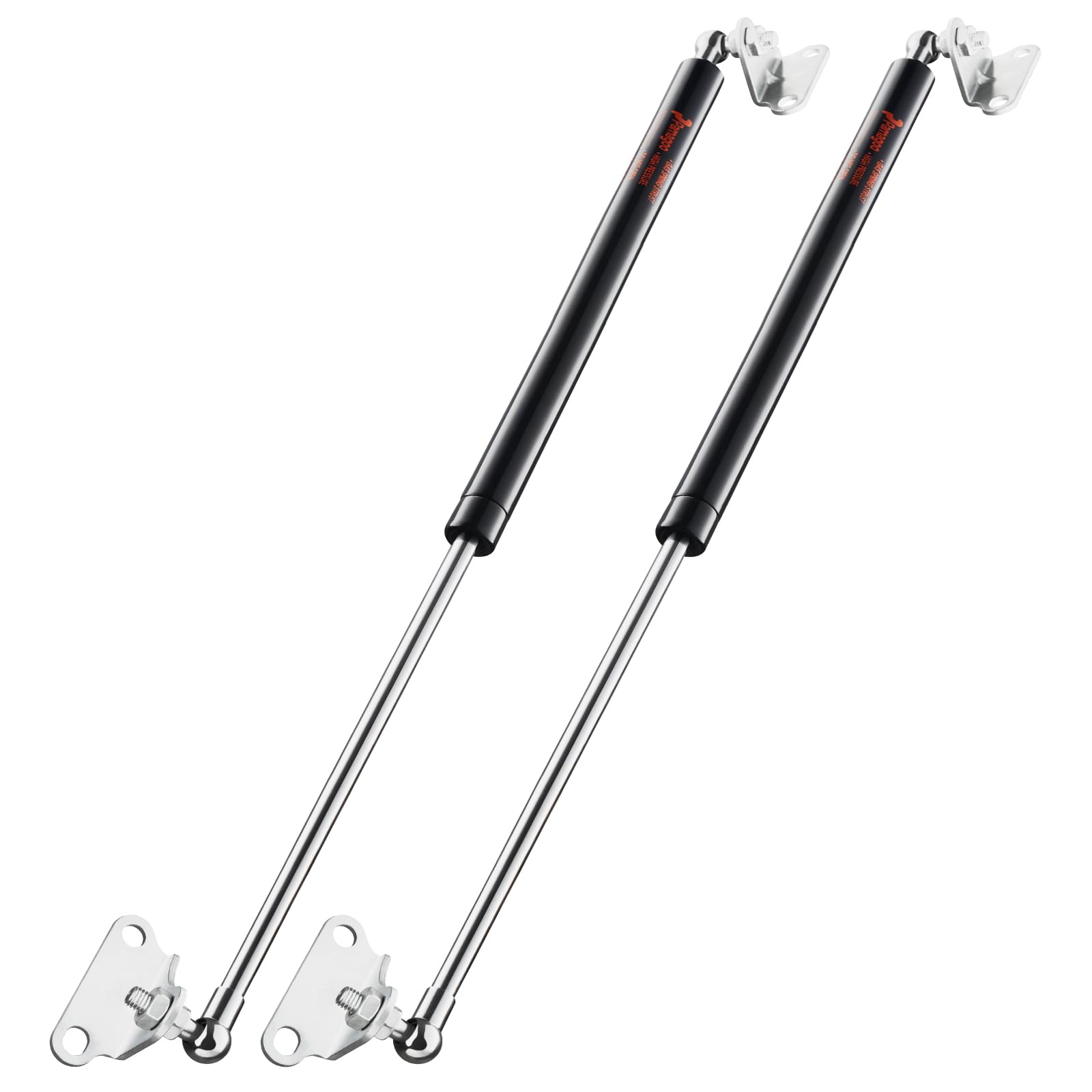 Pamagoo 36 Inch 35 Lbs 156 N Gas Struts, 36'' Shocks With Mounting Brackets For Tv Cabinets Custom Window Hatch Door Cover Rv Be