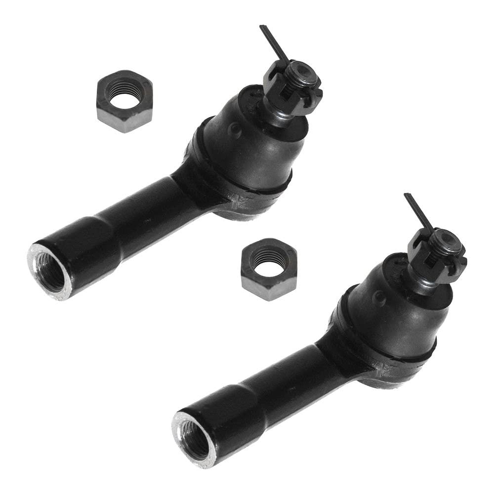 TRQ Front Outer Tie Rod Set Compatible with 1991-2002 INFINITI G20
