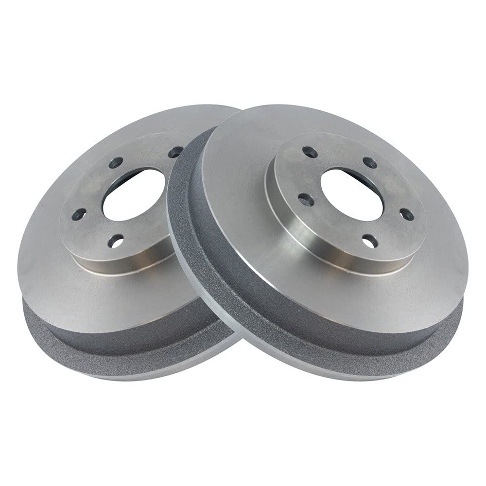 Trq Rear Brake Drum Pair Set For 1998-2008 Subaru Forester / 1997-2003 Subaru Impreza