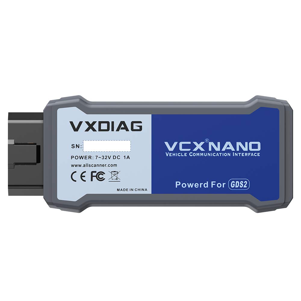 VXDIAG VCX Nano GDS2 and Tech2Win Diagnostic Tool Compatible for GM/OPEL with Global Diagnostic Programming System GDS & GDS2 Bl