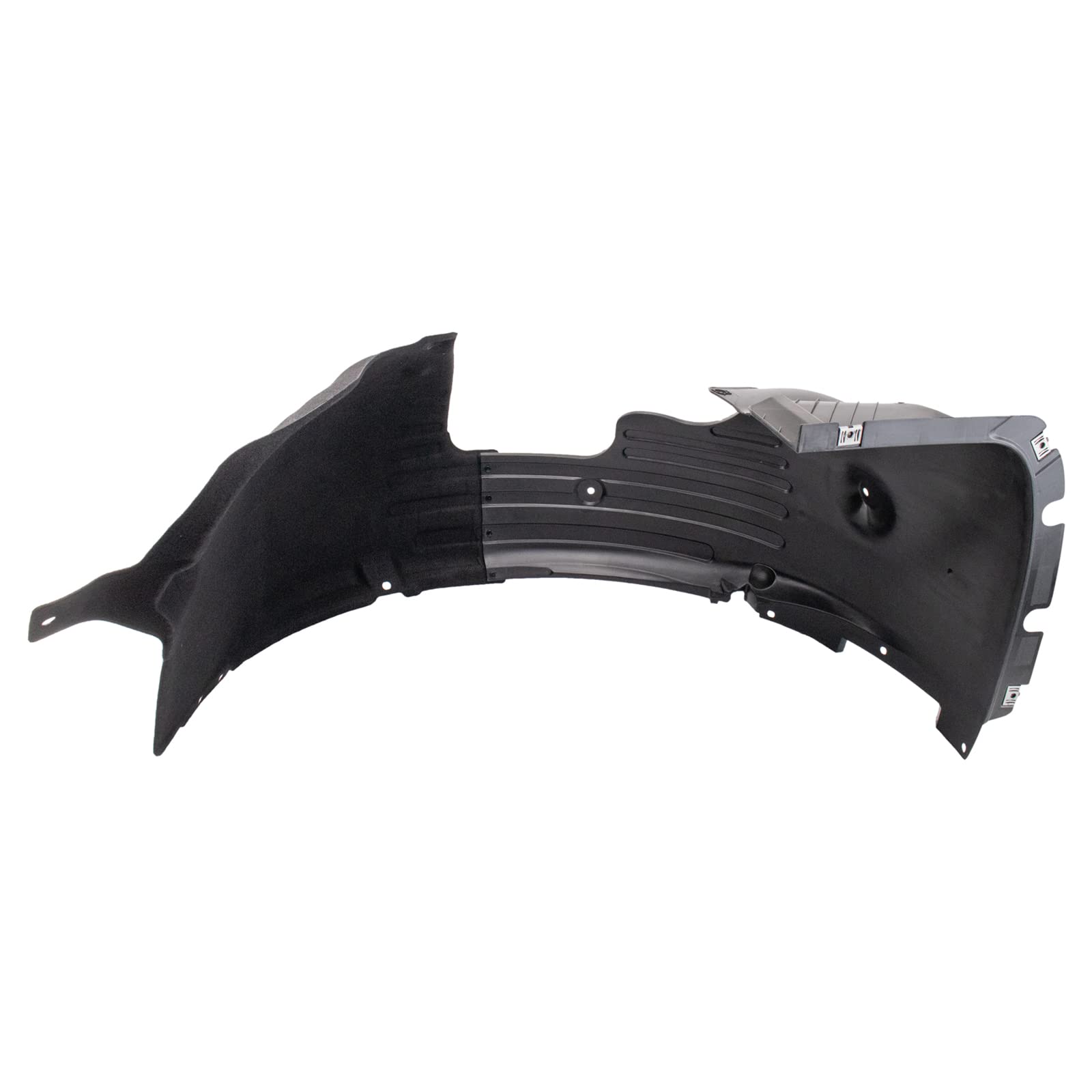 Trq Front Inner Fender Liner Set Compatible With 2019-2020 Kia Optima Ki1248158 Ki1249158