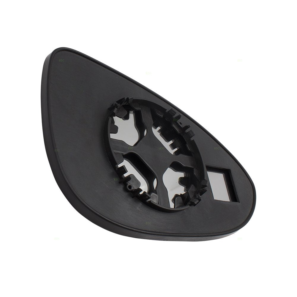 Brock Replacement Driver Side Door Mirror Glass With Base Without Heat Compatible With 12-18 Sonic 95132581