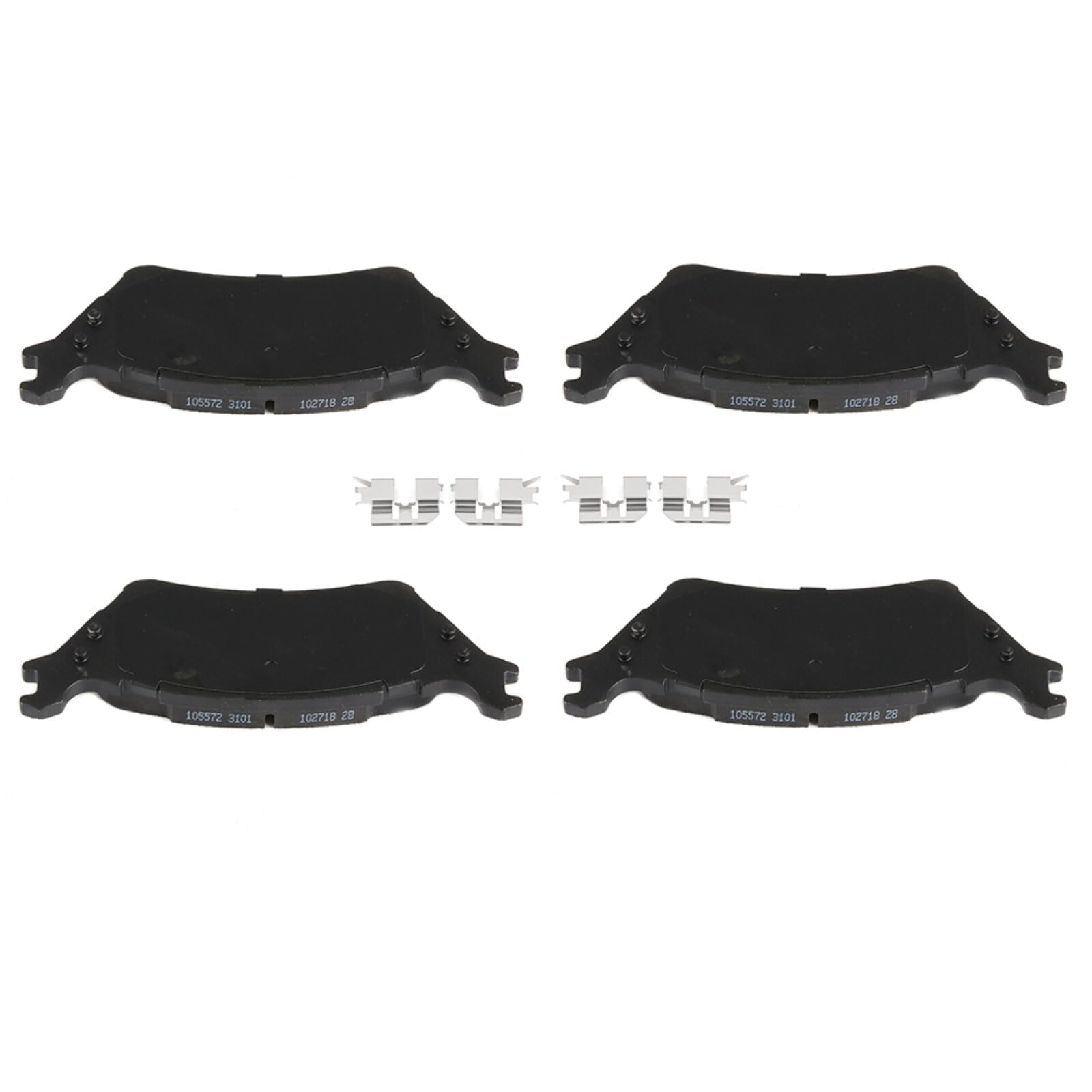 Eccpp D1602-8816 Rear Semi Metallic Disc Brake Pad Set Fit For Ford For F-150 2012-2020