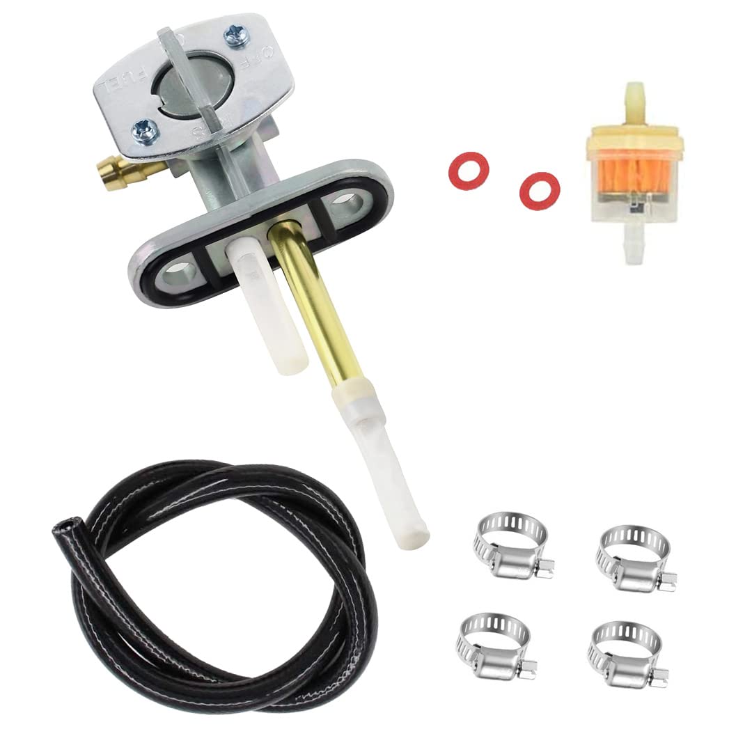 Fuel Tank Switch Valve Petcock Compatible with Yamaha YFM 200 YFB 250 Timberwolf YFM 250 Bear Tracker YFM 350 Raptor Yamaha TTR 