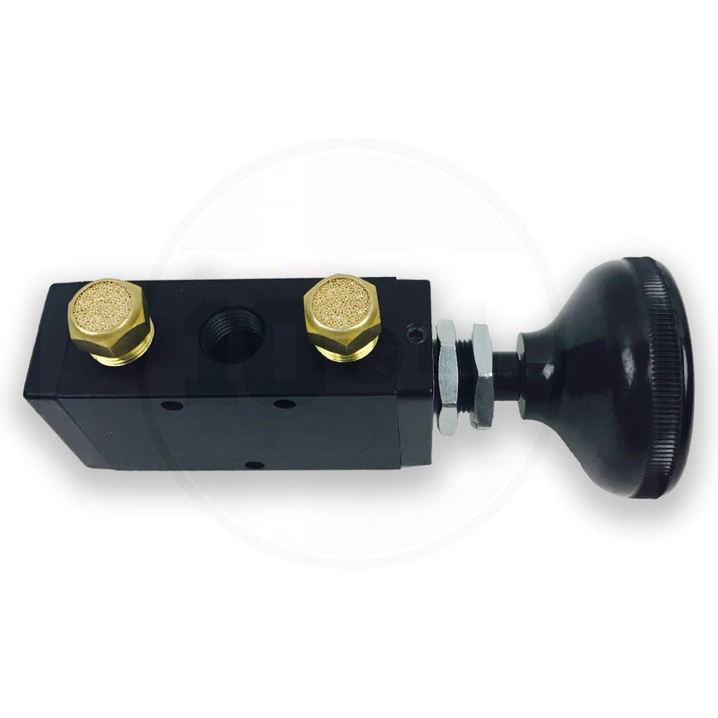 Buyers Products Bav015 4-Way Air Valve (Air Valve, W/Knob,Push-Pull, 4Way, 3 Pos)