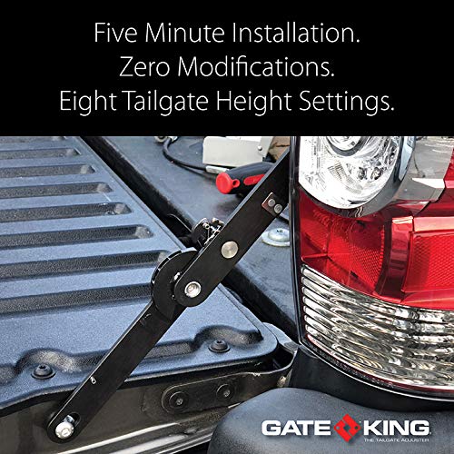 Gate King Ratcheting Multi Position Pickup Truck Tailgate Adjuster For Dodge Ram 1500 (2003-2018) & 2500/3500 (2003-2023) Made I