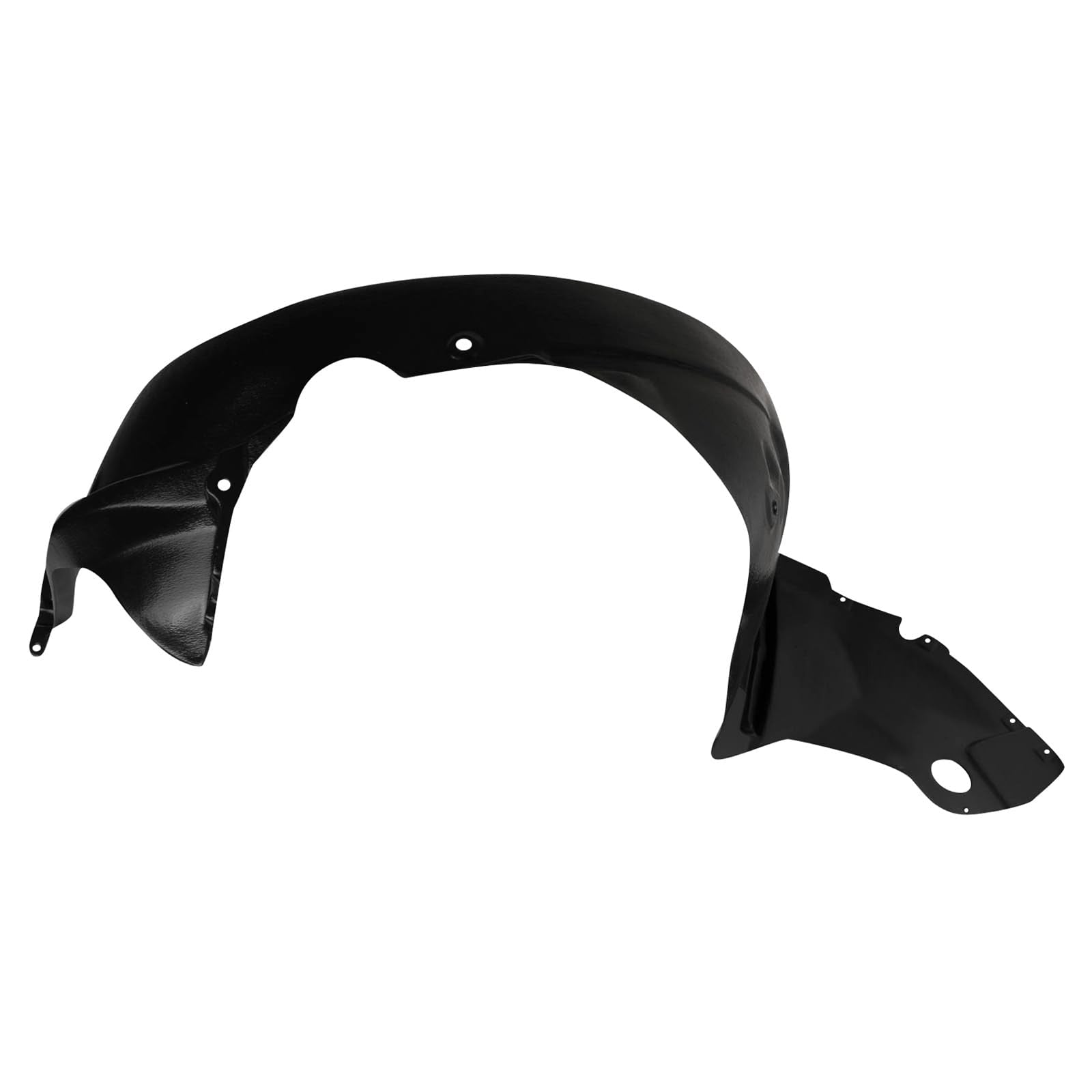 Trq Front Inner Fender Liner Set Compatible With 2010-2012 Ford Fusion Fo1248143 Fo1249143