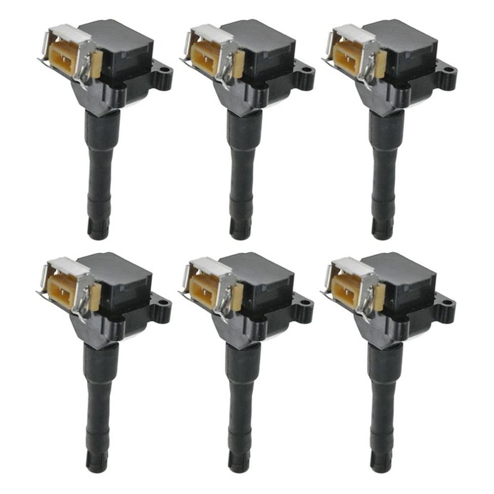 Trq Ignition Coil Set Compatible With 1992-1995 Bmw 325I 325Is 1991-1995 525I 1993 525It