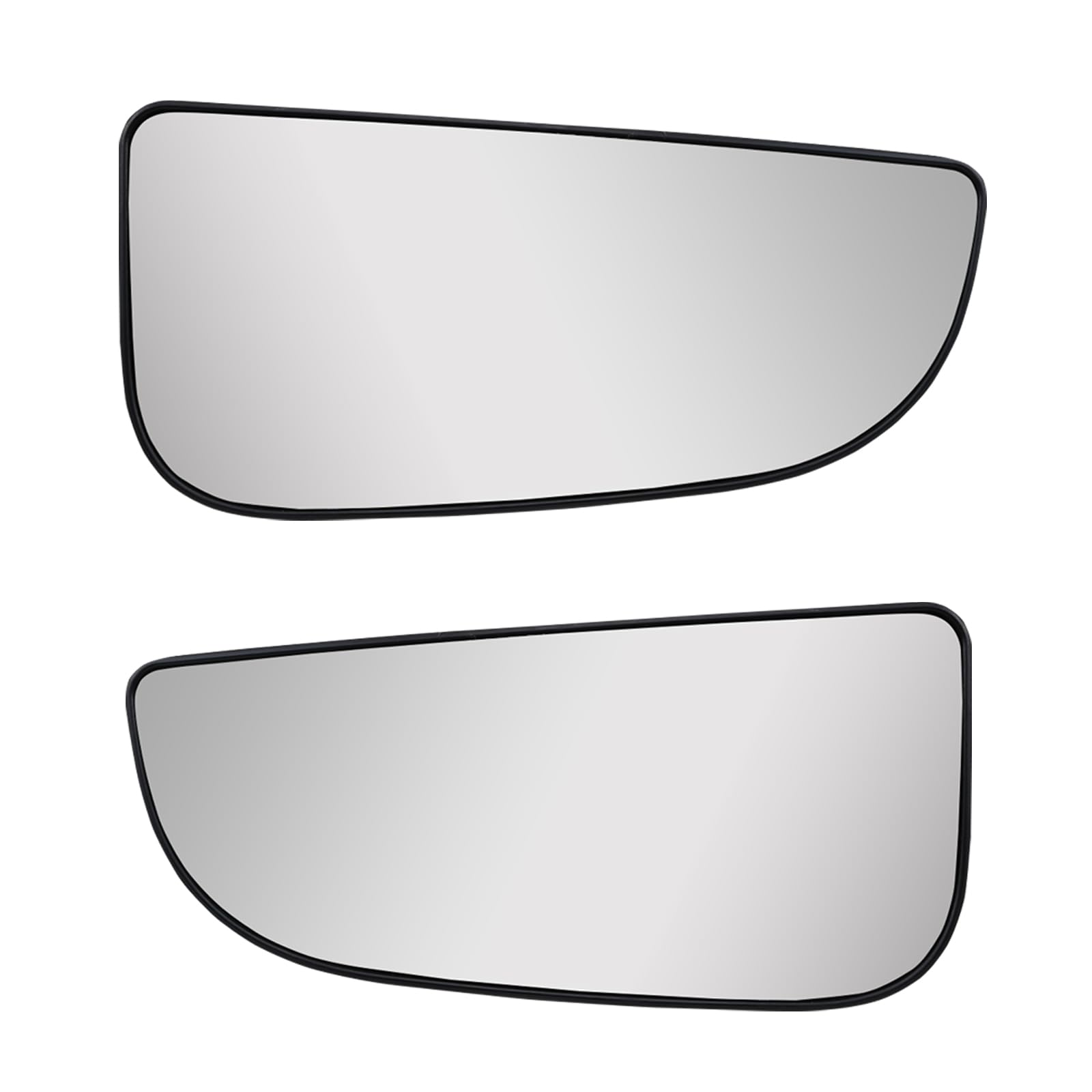 New Driver Side View Mirror Glass, Left Pass Convex Lower Mirror Glass, Towing Mirrors With Rear Holder, Side Mirror Glass Repla