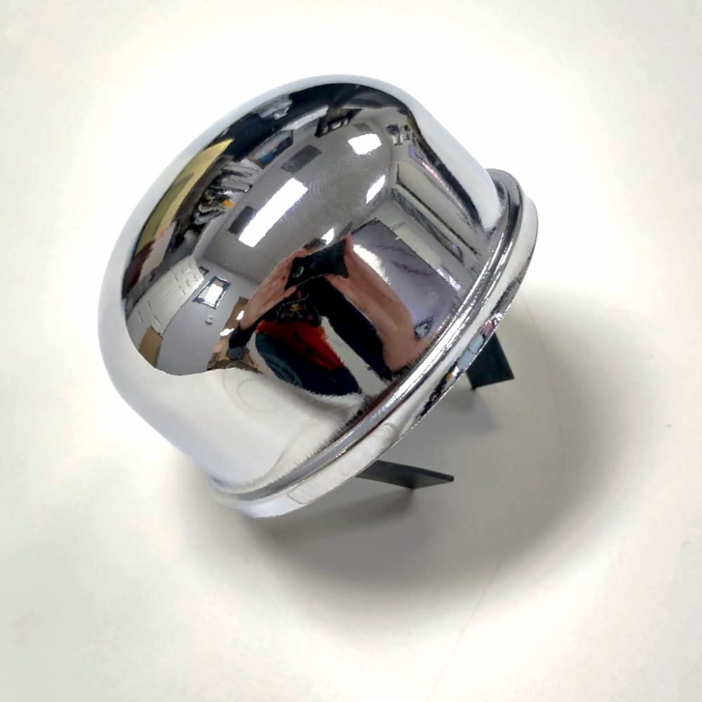 Pirate Mfg Chrome Push-in Breather Oil Filer Cap Hot Rat Street Rod Muscle SBC 283 327 350