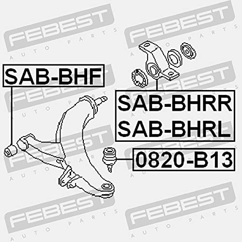 Ball Joint Febest 0820-B13 Oem 21067-Ga050