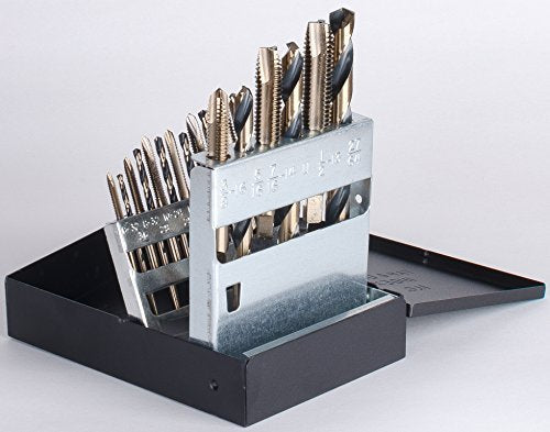 Viking Drill And Tool By Norseman 57580 Sp-18Td Type 20-Ub Spiral Point Plug Style Magnum Super Premium Tap/Drill Set