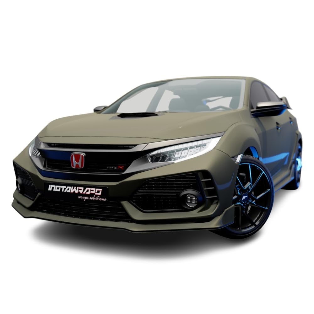 3M Car Wrap Roll 2080 Matte Military Green | M26 | (5Ft X 50Ft (250 Sq/Ft)) | Automotive Vinyl Wrap For Cars - Car Interior Wrap
