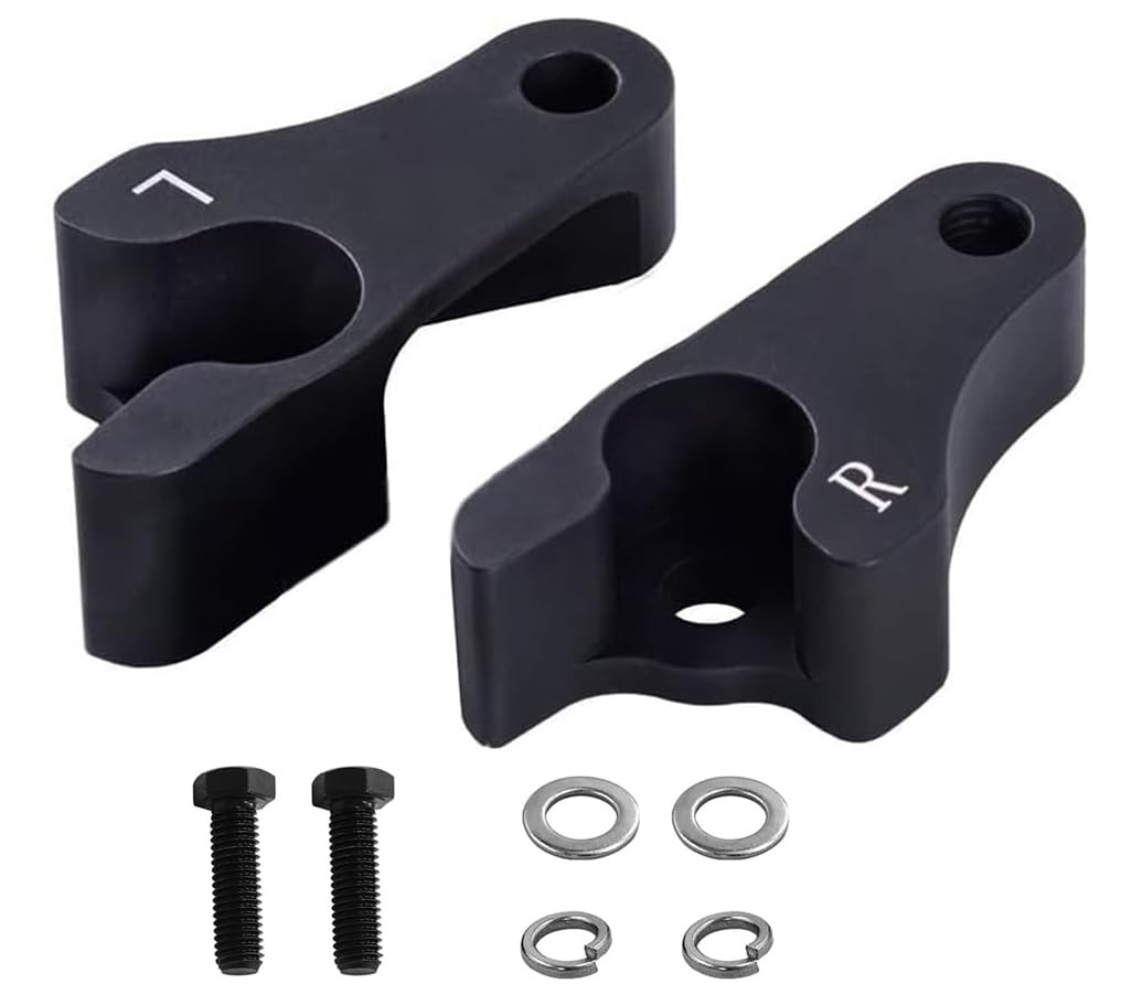 2 Inch Lowering Blocks Kit fits Harley Davidson Touring Street Glide Rear Slam Lowering Blocks Kit(Fits 2002-2023 Harley/Davidso