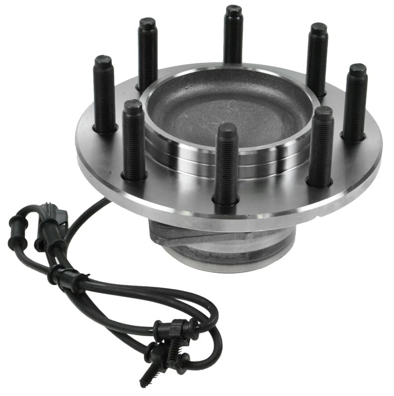 Trq Front Wheel Bearing & Hub Assembly With Abs Sensor Compatible With 2003-2005 Dodge Ram 2500 Ram 3500