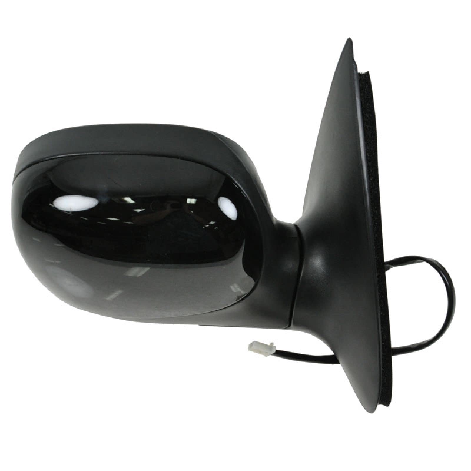 Trq Mirror Power With Smooth Black Cover Compatible With 1997-2003 Ford F-150 2004 F-150 Heritage 1998-1999 F-250 Fo1321134 Fo13