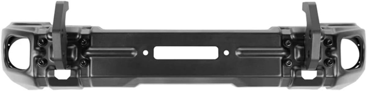 Rugged Ridge Arcus Bumper, Front For Jeep Wrangler/Gladiator | Stubby, Steel, Black | 11549.04 | Fits 2018-2025 Jeep Wrangler Jl; 2020-2025 Jeep Gladiator Jt
