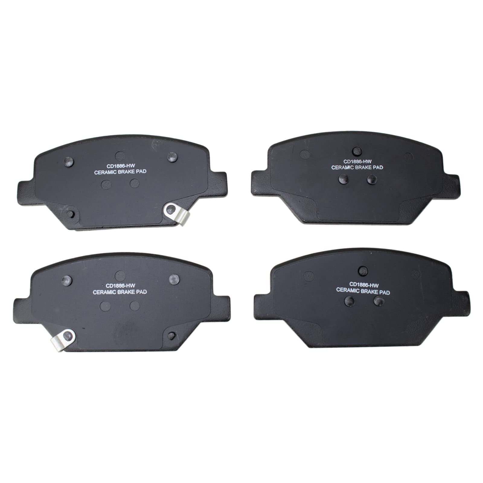 TRQ Front Brake Pads Ceramic Compatible with 2016-2020 Buick Envision 2017-2019 LaCrosse 2018-2020 Regal Sportback Regal TourX 2