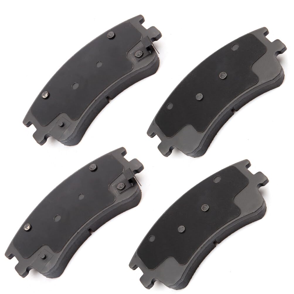 Cciyu D957 Front Ceramic Disc Brake Pads Kit For Mazda 6 2003-2005 4Pcs