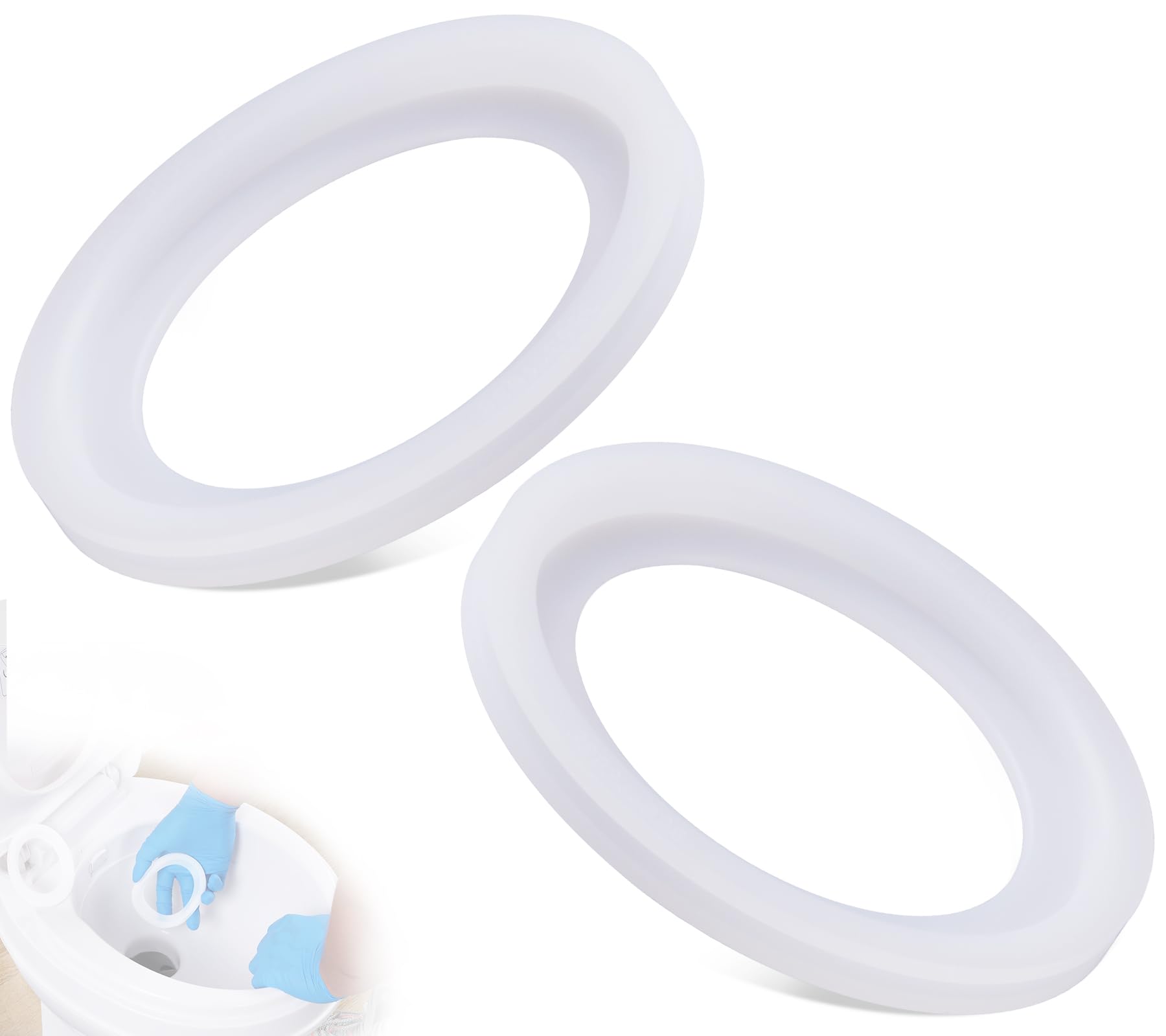 Boeemi Rv Toilet Seal Kit 385311658 Flush Ball Seal Replacement For Dometics 300 310 320 Rv Toilet Parts Solves Toilet Leakage,