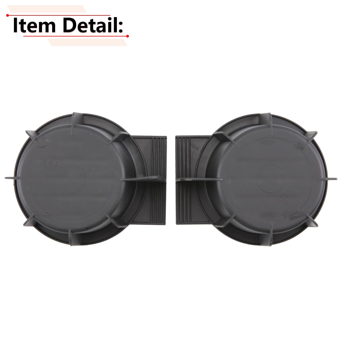 RLB-HILON 1Pair Cup Holder Insert Compatible with Ford F150 2004-2014, for Ford Expedition 2003-2006, for Lincoln Navigator 2003