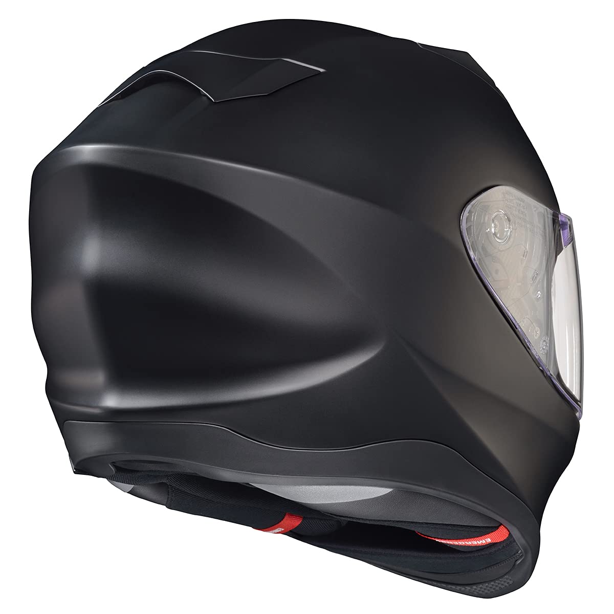Scorpionexo T520 Full Face Dual Sport Motorcycle Helmet With Bluetooth Ready Speaker Pockets Dot Ece Solid (Gloss Black - Large)