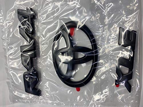 Genuine Toyota Rav4 Xle Blackout Black Emblem Overlays Pt948-42192-02