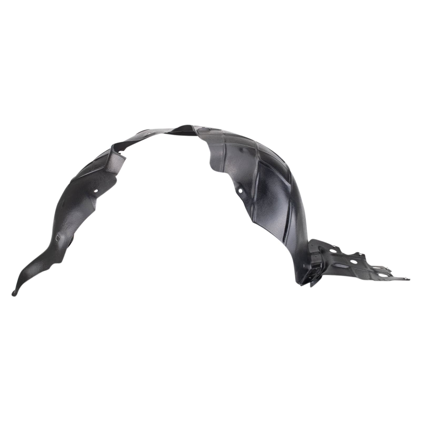 Trq Front Inner Fender Liner Set Compatible With 2014-2016 Buick Lacrosse Gm1248256 Gm1249256