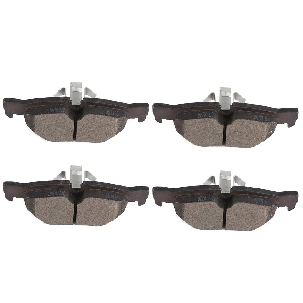 Cciyu Ceramic Rear Brake Pad Set Fit For Bmw,128I,06-11 For Bmw 323I,06 For Bmw 325I,325Xi,07-13 For Bmw 328I,09-13 For Bmw 328I